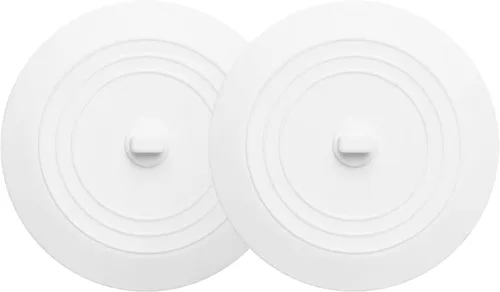 Miniatura 8 de Vaincre 2 piezas de tapón de drenaje de bañera - 5" de silicona para cocina y baño, tapón de agua para cabello y ducha, tapón de drenaje de bañera