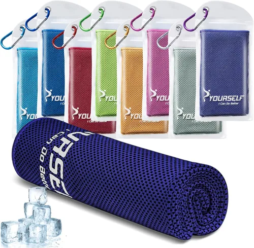 Miniatura 18 de Toalla refrigerante Syourself para un alivio instantáneo: toalla refrescante de 40 pulgadas x 12 pulgadas para jugar bolos o hacer ejercicio o yoga