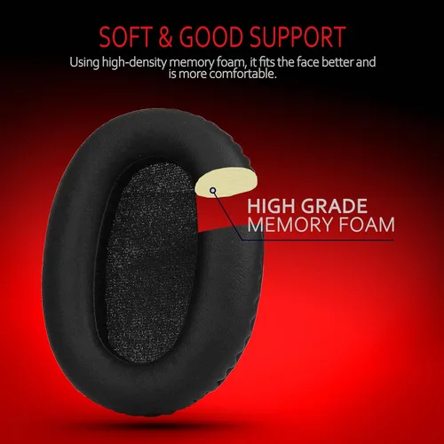 Miniatura 5 de Krone Kalpasmos Sony WH-CH700N - Almohadillas de repuesto para auriculares, piel de proteína para Sony WH-CH700N, compatibles con Sony WH-CH710N