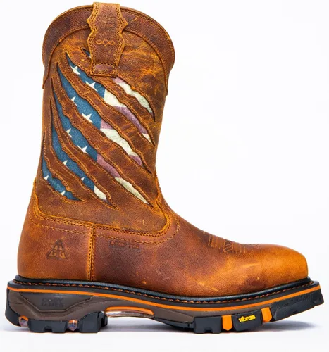 Miniatura 4 de Cody James Bota de trabajo con bandera occidental para hombre con punta nano compuesta - Dbp-3-A