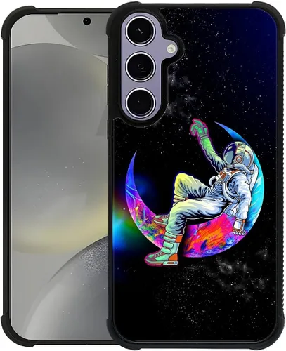 Miniatura 80 de ZHEGAILIAN Funda compatible con Samsung Galaxy S22 Ultra, funda de vidrio orgánico para niñas, mujeres y hombres, diseño de cuatro esquinas, Cabeza