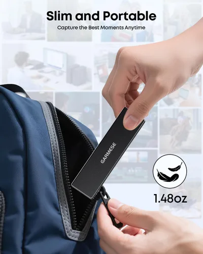 Miniatura 5 de SSD externo USB 3.2 Gen 2 de 1 TB, unidad de estado sólido portátil de alta velocidad de hasta 1000 MB/s, almacenamiento Plug & Play para PC