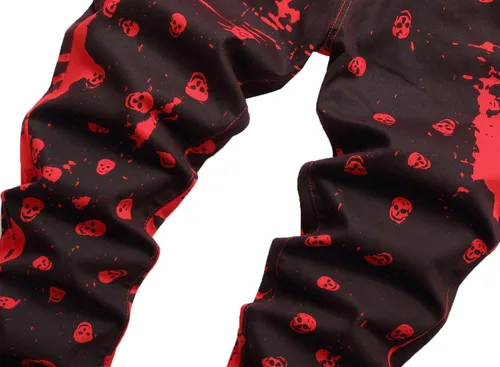 Miniatura 3 de Jeans estampados para hombre Jeans de primera calidad para hombre Slim Fit Pantalones de mezclilla elásticos ajustados para hombre