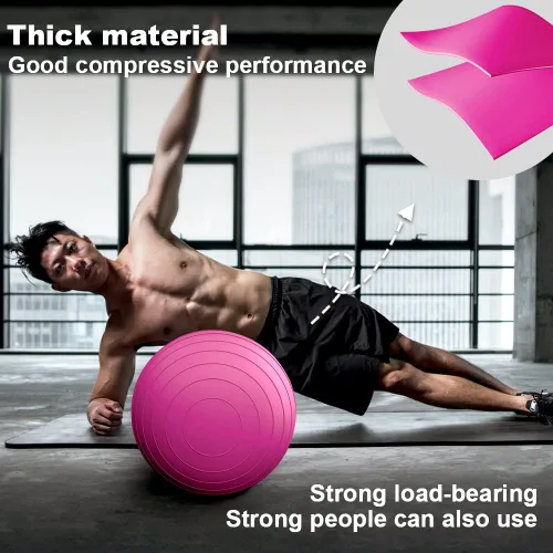 Miniatura 2 de pelota con forma de cacahuate, no se rompe, asiento activo para niños, para trabajo de parto, terapia, niños con TDAH – Bola de parto ecológica