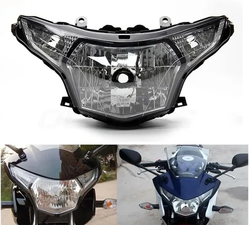 Miniatura 5 de Para Honda CBR250R 2008 2009 2010 2011 2012 2013 motocicleta faro delantero cabeza lámpara faro montaje