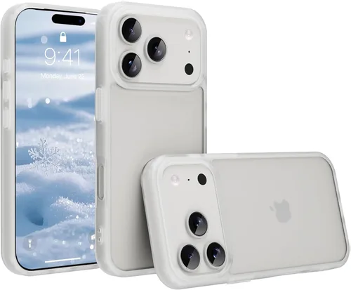 Miniatura 10 de Funda Translúcida Mate para iPhone 11, [Protección contra Caídas de Grado Militar de 10 Pies] Parachoques Protector Delgado Duradero Resistente a
