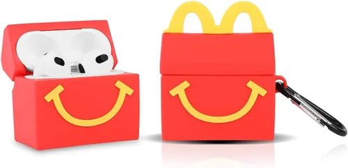 Miniatura 2 de Paquete de 3 fundas para Airpods de 3ª generación (2022), funda protectora de silicona Suublg Airpods 3 con bonito diseño divertido de piel
