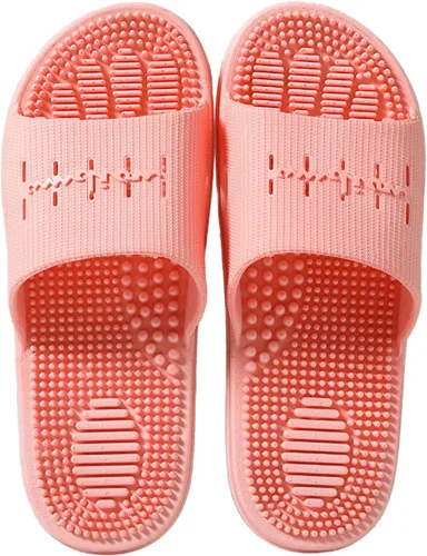Miniatura 14 de Zapatos relajantes para masaje de pies, cómodas pantuflas de masaje, pantuflas antideslizantes de fondo grueso, verde, 44-45, masajeador de pies