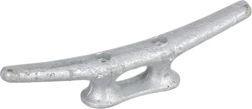 Miniatura 2 de SEACHOICE Tacos de muelle de base abierta, hierro gris galvanizado, 10 pulgadas (paquete de 12)