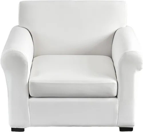 Miniatura 23 de Eco-Ancheng Fundas para silla, funda de sofá con funda de cojín de asiento separada con parte inferior elástica, 1 funda de asiento con brazos