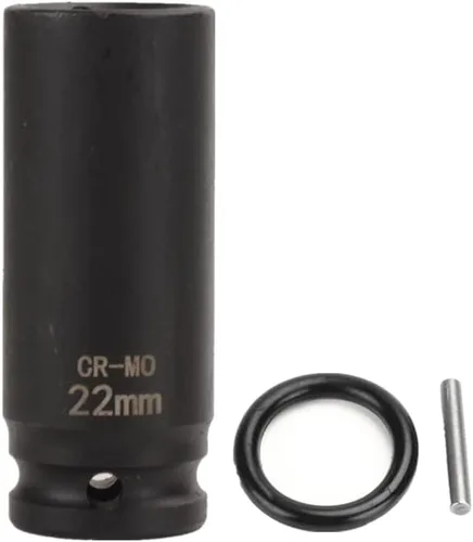 Miniatura 21 de FLZOSPER Toma de impacto de 6 puntos de 1/2 pulgada x 0.394 in de profundidad, 42 CR-MO