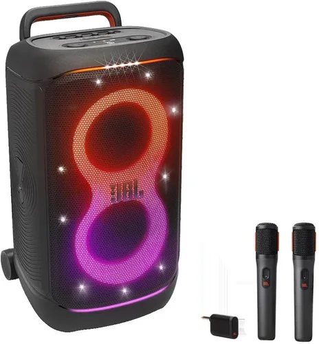 Miniatura 11 de JBL PartyBox 520 - Altavoz portátil de fiesta alimentado por batería con refuerzo de sonido AI, hasta 15 horas de tiempo de reproducción, IPX4 a