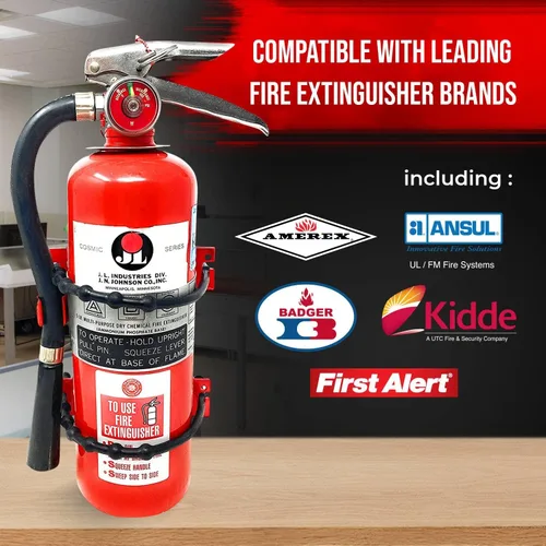 Miniatura 6 de Soporte de montaje para extintor de incendios resistente para extintores de incendios de 2.5 libras y 5 libras, montaje en tu automóvil o vehículo
