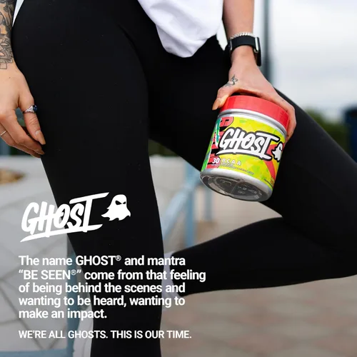 Miniatura 6 de GHOST BCAA Polvo de Aminoácidos, Sabor Limón Triturado - 30 Porciones - Polvo de Aminoácidos Intra, Post y Pre Entrenamiento y Bebida