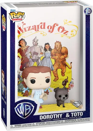 Miniatura 2 de Funko Pop! - Pósters de película: Wizard Of Oz – Dorothy Gale and Toto – Figura de vinilo coleccionable – Idea de regalo – Producto