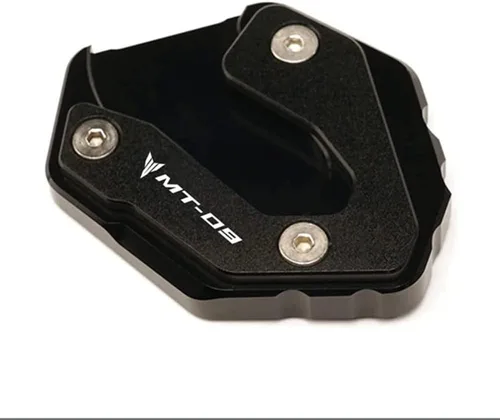 Para Yamaha MT-09 MT 09 MT09 Tracer 900 Tracer 900 Tracer 900 Soporte lateral de motocicleta Ampliar placa Kickstand Ampliar extensión MT09 2014-2020