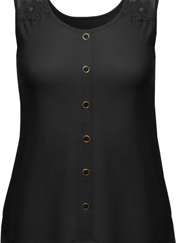 Miniatura 3 de Women's Soft Stretch Lace Contrast Tank Top