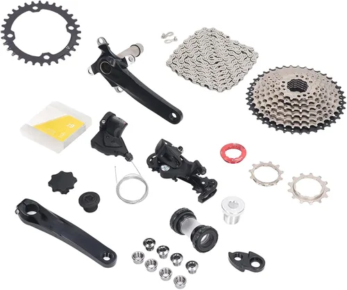 Miniatura 5 de Airshi Casete de velocidad de bicicleta, 11 a 40T Drop Gear Design 9 Speed Groupset para refit