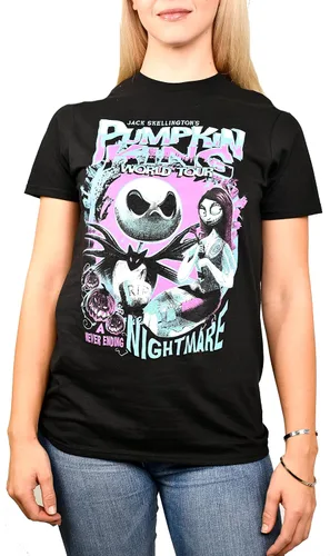Miniatura 3 de Disney Nightmare Before Christmas Jack Skellington Nightmare King World Tour Camiseta