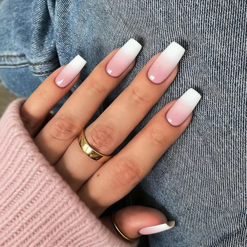 Miniatura 20 de KQueenest Uñas postizas largas a presión con diseño de ojo de gato, cuadradas, medianas, color rojo oscuro con purpurina, ataúd, uñas acrílicas a