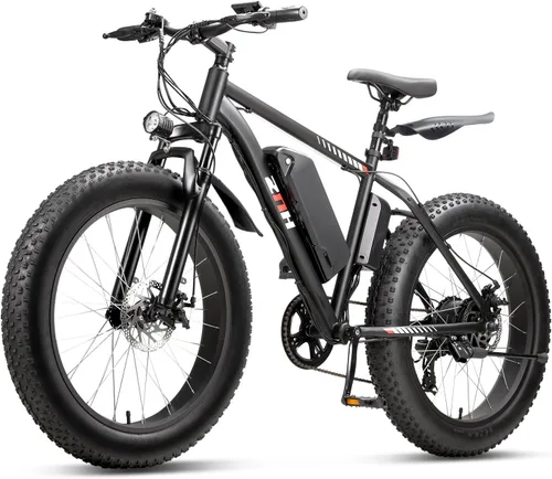 Miniatura 19 de ZNH Bicicleta eléctrica para adultos con batería extraíble de 48 V 941 Wh, hasta 90 millas, bicicleta eléctrica de 24 pulgadas/26 pulgadas, motor