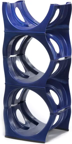 Miniatura 11 de Bariboo Estante apilable para almacenamiento de botellas de agua, organizador de 5 galones, soporte para jarra de cocina, gabinete y organización