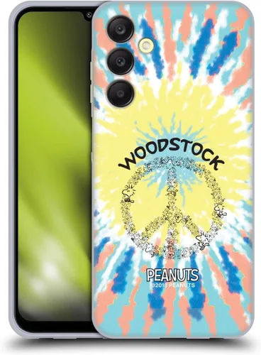 Miniatura 297 de Head Case Designs Funda de gel Woodstock 50th con licencia oficial de Peanuts Snoopy Guitar 1969 [protección de grado militar] compatible