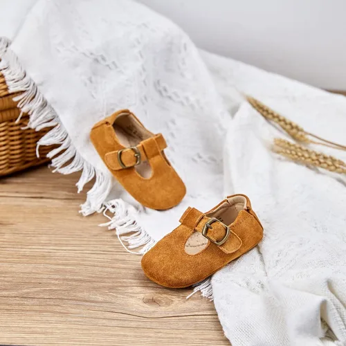 Miniatura 3 de ESTINE Zapatos de vestir para niña pequeña, zapatos deportivos para caminar para recién nacidos, ligeros, 6-18 meses, para fiestas, escuela, boda