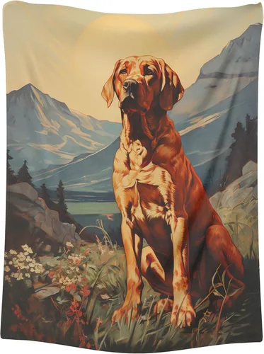 Miniatura 14 de Beaglier - Manta de poliéster de regalo para perro, manta pequeña de 30 x 40 pulgadas