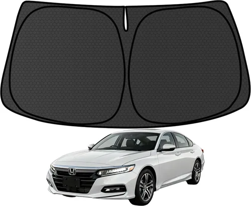 Miniatura 112 de Civic - Parasol para parabrisas Honda Civic 2022-2024 2025 (no para Honda 2022 Sport), visera frontal gruesa plegable 1:1, mantiene tu automóvil más