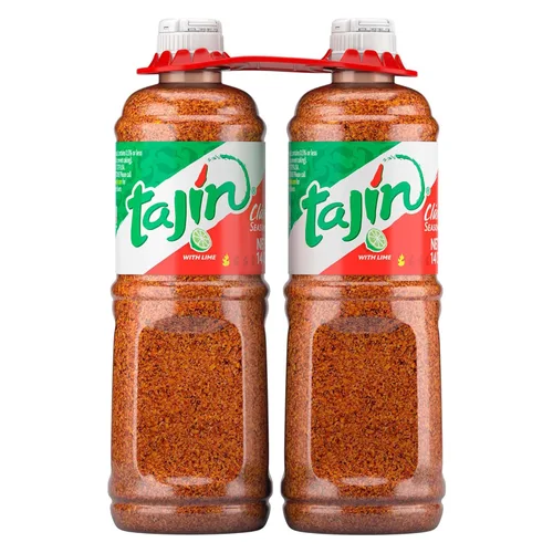 Miniatura 11 de Tajin Clásico - Auténtica mezcla de especias de chile mexicano y lima para frutas, aperitivos, tacos y cócteles, potenciador de sabor picante, 5