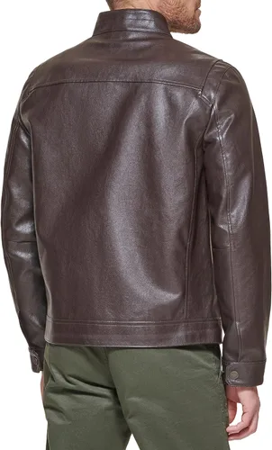 Miniatura 4 de Dockers Chaqueta Racer de cuero sintético The Dylan para hombre