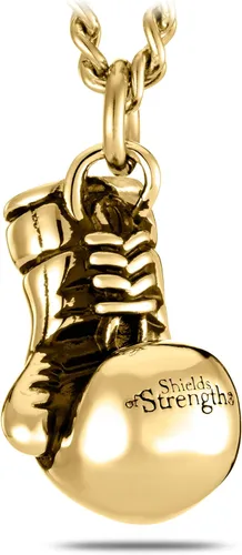 Miniatura 3 de Shields of Strength Collar de guante de boxeo para hombre Phil 48 Acero inoxidable