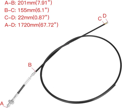 Miniatura 6 de YOXUFA Kit de palanca de freno de bicicleta para Coleman CT200U CT200U-EX BT200X Baja Warrior Heat MB200 Massimo Axis M200 Predator 212 196cc 200cc