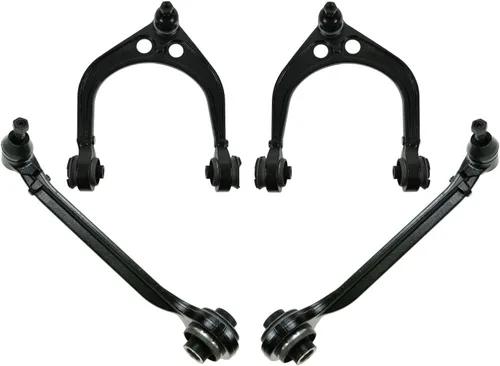 Miniatura 41 de TRQ Brazo de control delantero superior e inferior con rótula juego de 4 piezas compatible con Land Rover Range Rover 2003-2012