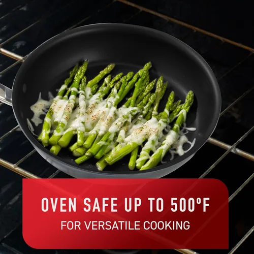 Miniatura 7 de T-fal Platinum - Juego de utensilios de cocina antiadherentes de 12 piezas, inducción, apto para horno 500F, juego de cocina con sartenes