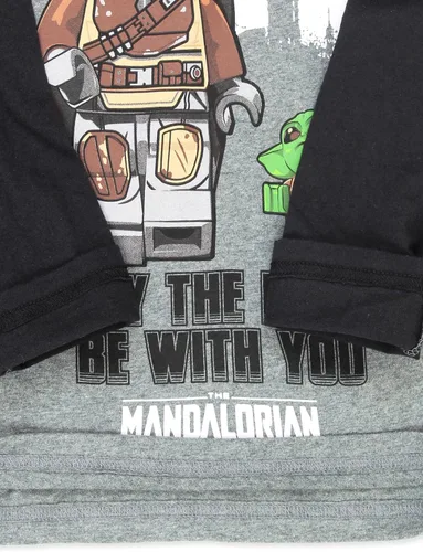 Miniatura 6 de LEGO Star Wars The Mandalorian - Camiseta de manga larga para niños