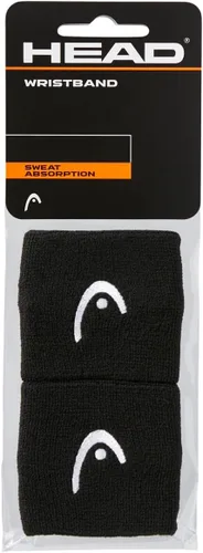 Head Unisex – Banda de sudor para adultos de 2.5 pulgadas – Negro – Talla única – Adultos, jugadores de tenis