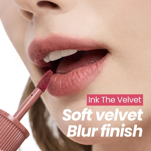 Miniatura 2 de Peripera Ink the Velvet Lip Tint - Color de alto pigmento, larga duración, ligero, sin gluten, sin parabenos (020 CLASSY PLUM ROSE)