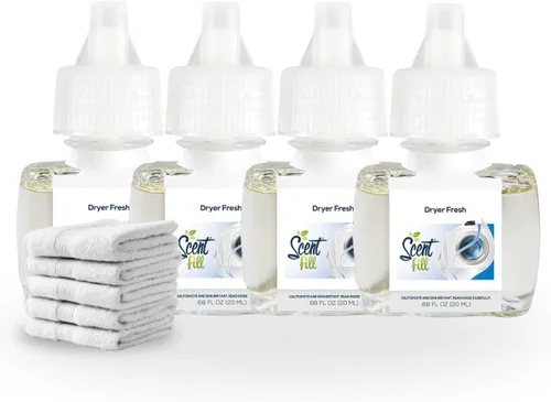 Miniatura 29 de Scent Fill Ambientador enchufable de sidra de manzana, 4 recambios de aceite perfumado
