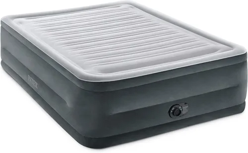 Miniatura 10 de Intex Colchón de aire tamaño individual, 45,7 cm de altura, bomba incorporada, Dura-Beam Deluxe Comfort-Plush - Cama hinchable portátil
