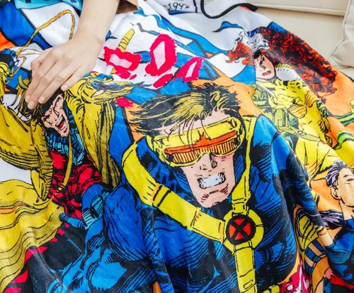 Miniatura 5 de Marvel Cobija de forro polar con funda de cómic de Comics X-Men 45 x 60 pulgadas