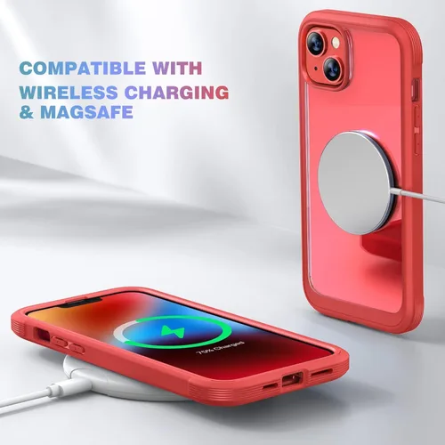 Miniatura 381 de Diaclara Funda diseñada para iPhone 16, mejorada [protección completa de la cámara], carcasa resistente de cuerpo completo con protector de pantalla