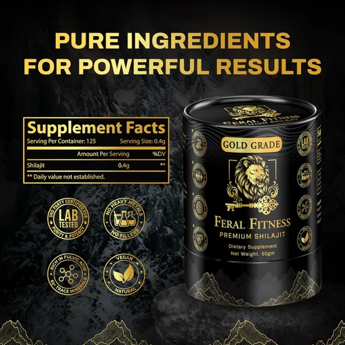 Miniatura 8 de 1.76 oz Probado en laboratorio en los Estados Unidos Resina Shilajit del Himalaya 100% pura – Grado dorado Más de 85 minerales traza y ácido
