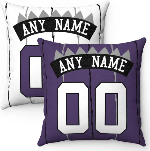 Miniatura 13 de Generic Atlanta - Almohada personalizada con cualquier nombre y número, regalos para hombres, mujeres y jóvenes, 1 paquete