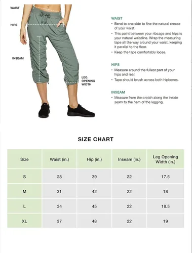 Miniatura 6 de RBX Active - Pantalón capri de cuerpo ligero y tejido elástico con cordón, moda para la mujer