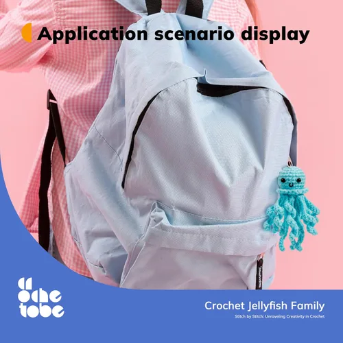 Miniatura 4 de Crochetobe Kit de ganchillo para principiantes, el kit de inicio de ganchillo incluye instrucciones fáciles de seguir y tutoriales en video, kit