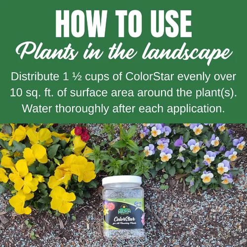 Miniatura 5 de Nelson Plant Food s ColorStar Fertilizante para plantas de interior y exterior – Alimento vegetal denso en nutrientes para aumentar