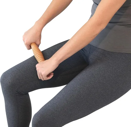 Miniatura 5 de Body Back Rodillo de pie de madera, masajeador de pies para fascitis plantar, para alivio del estrés y relajación a través de fascitis suave