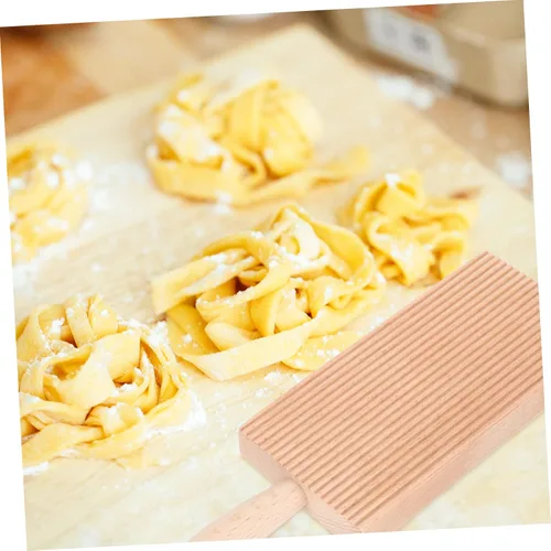 Miniatura 6 de TIDTALEO tabla de platos de pasta ñoquis paleta de pasta manual Máquina de pasta de madera máquina de pasta manual pasta pasta penne platos